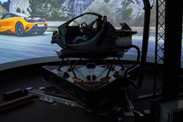 Dynisma becomes McLaren's Official Motion Simulator Partner